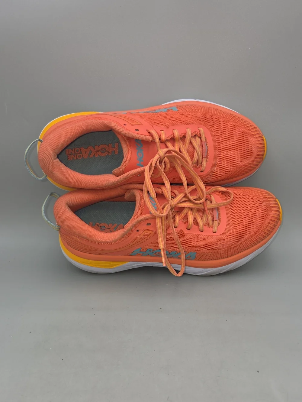 Hoka Bondi 7 Camellia/Coastal Shade Women's Size 9 Running Shoes Hoka One One